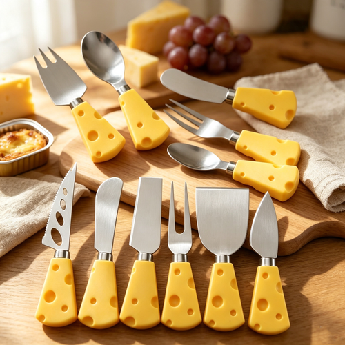 Cheese Handle Stainless Steel Cheese Knife Set