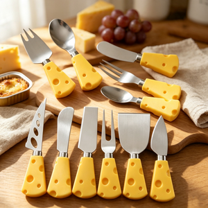Cheese Handle Stainless Steel Cheese Knife Set