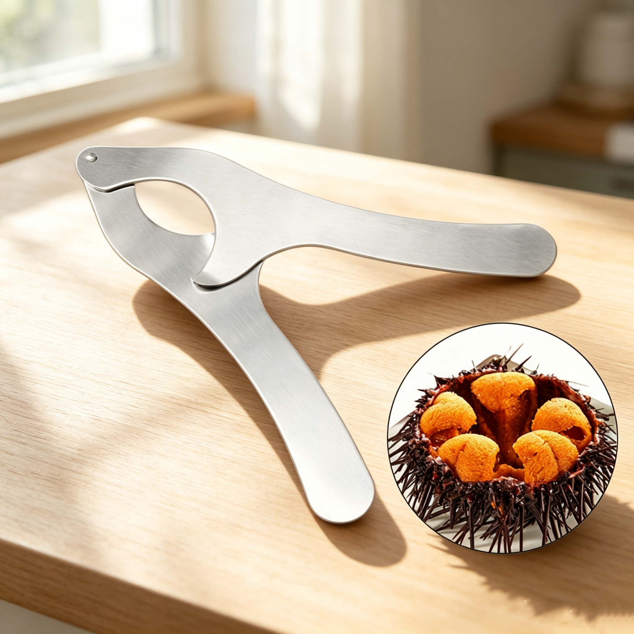 Stainless Steel Sea Urchin Cutter